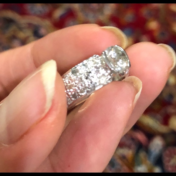 Sold!! Stunning g diamond ring! Over 1.5 Ct diamond in 14k gold - Picture 8 of 15